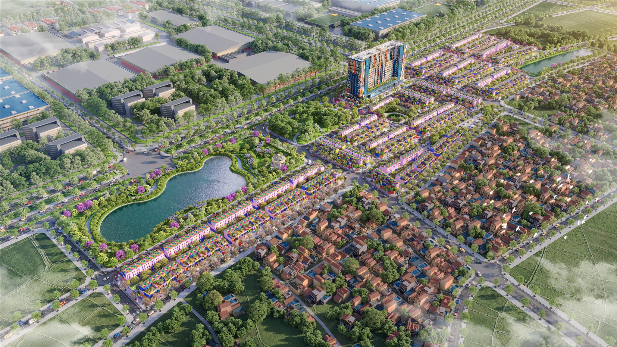 COLOR HOME LÊ HỒ - NHÀ Ở THẤP TẦNG - Ảnh chính